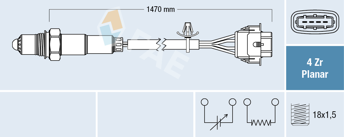 Lambda-sonde FAE 77422