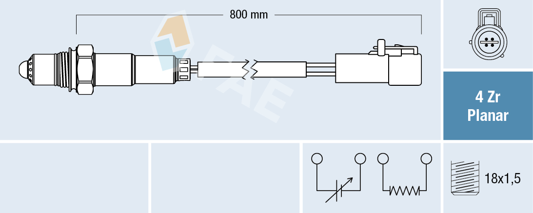 Lambda-sonde FAE 77431