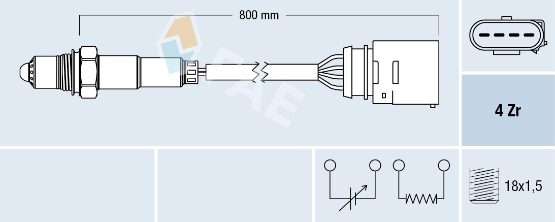 Lambda-sonde FAE 77436