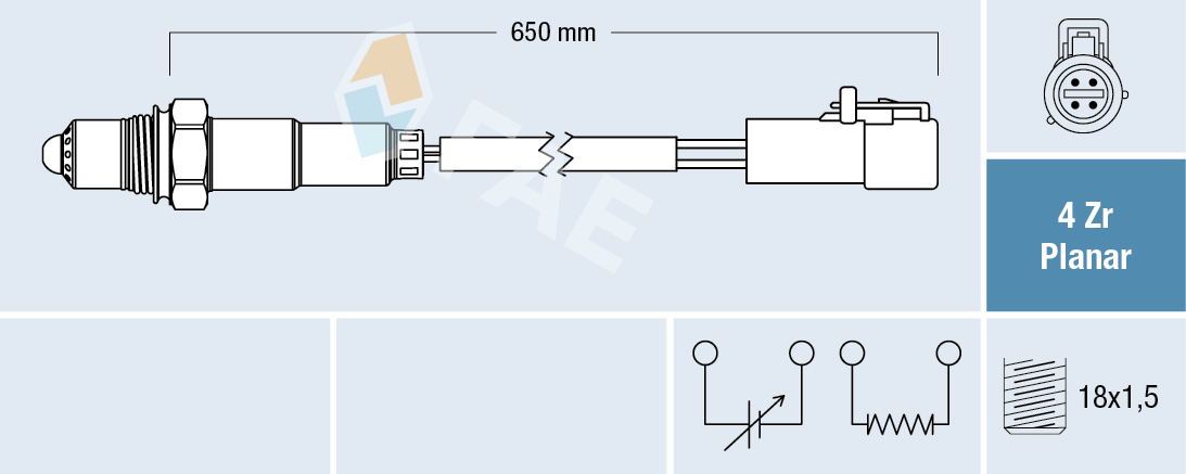 Lambda-sonde FAE 77446