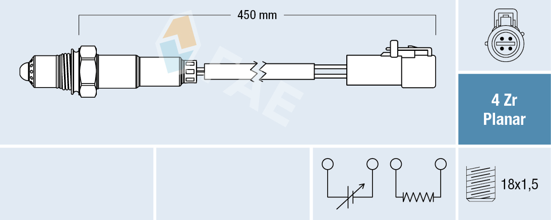 Lambda-sonde FAE 77447