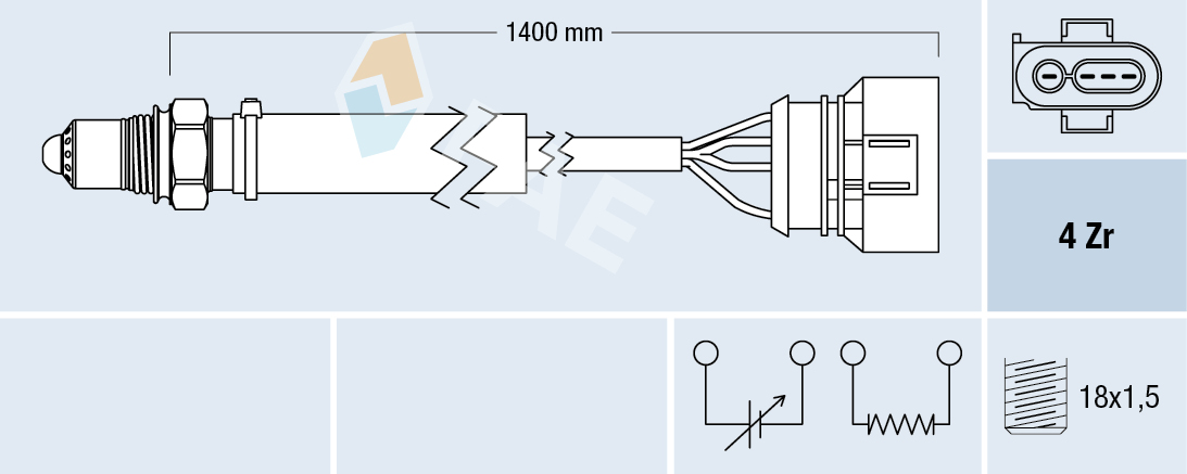 Lambda-sonde FAE 77461