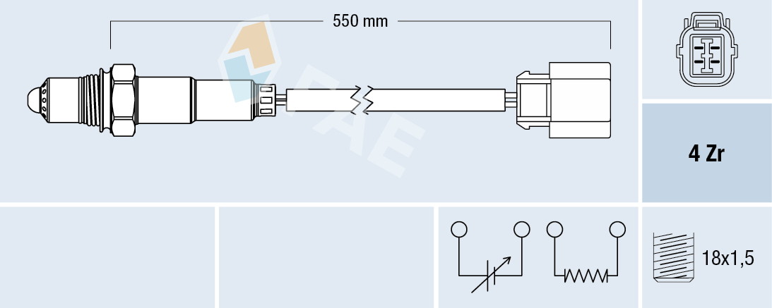 Lambda-sonde FAE 77473