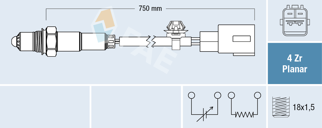 Lambda-sonde FAE 77513