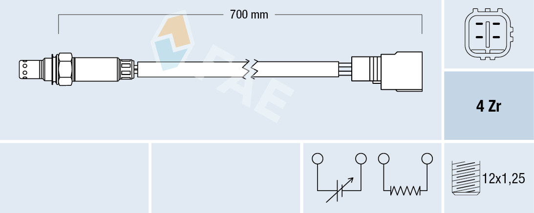 Lambda-sonde FAE 77536