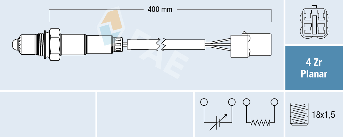 Lambda-sonde FAE 77546