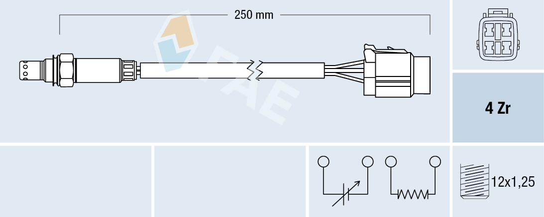 Lambda-sonde FAE 77566
