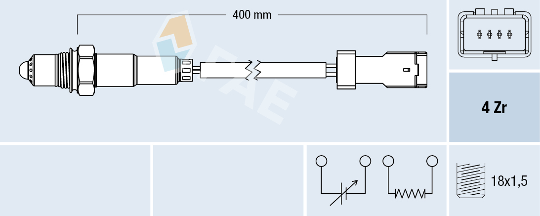 Lambda-sonde FAE 77590
