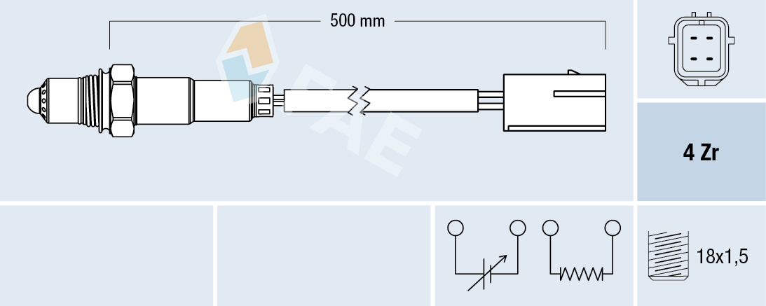 Lambda-sonde FAE 77598