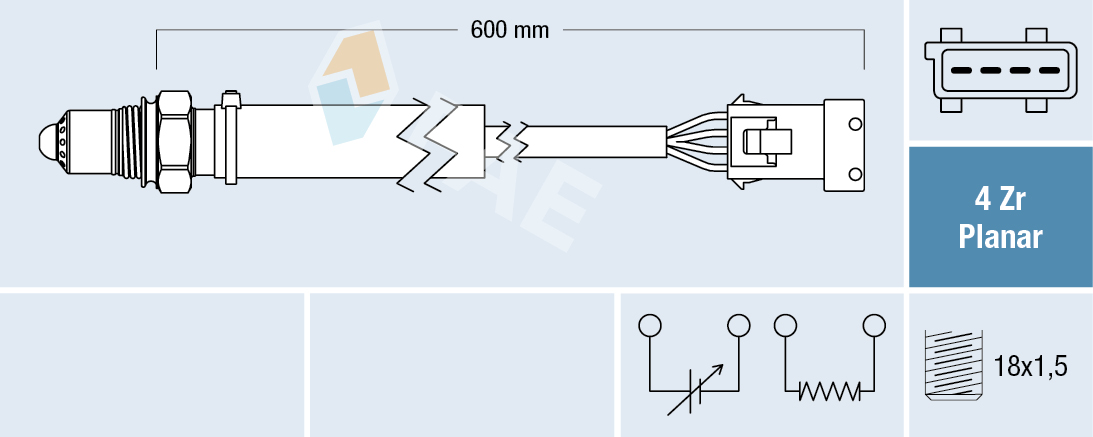 Lambda-sonde FAE 77614