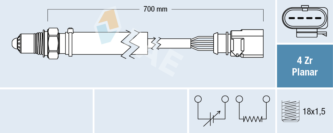 Lambda-sonde FAE 77633