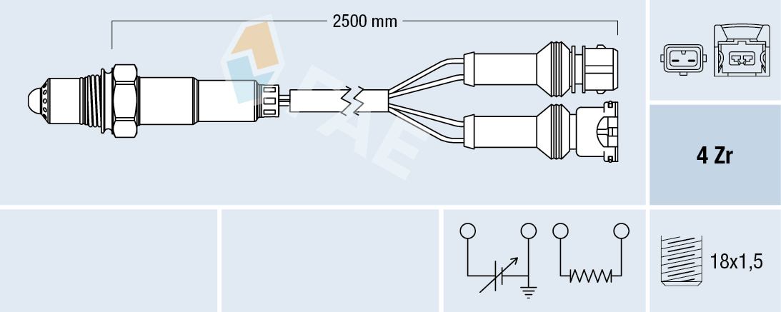Lambda-sonde FAE 77639