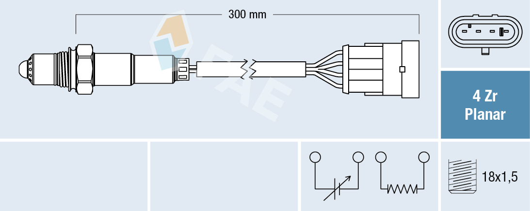 Lambda-sonde FAE 77641