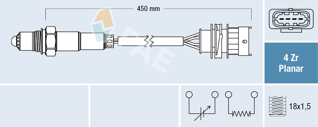 Lambda-sonde FAE 77648