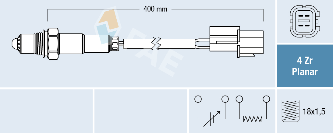 Lambda-sonde FAE 77657