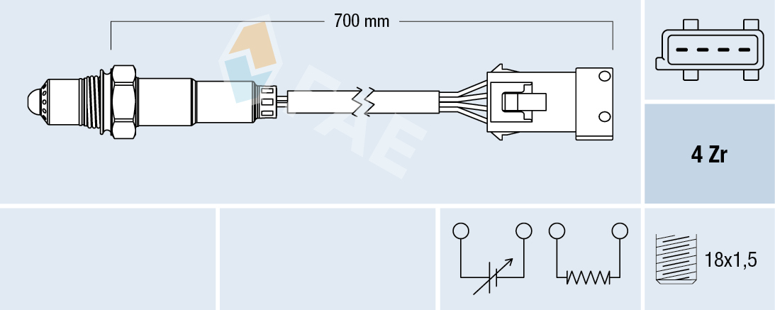 Lambda-sonde FAE 77681