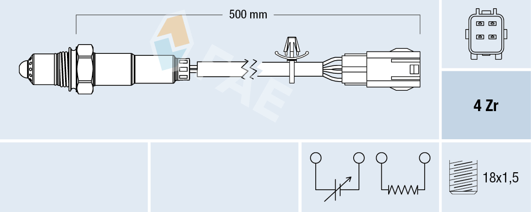 Lambda-sonde FAE 77699