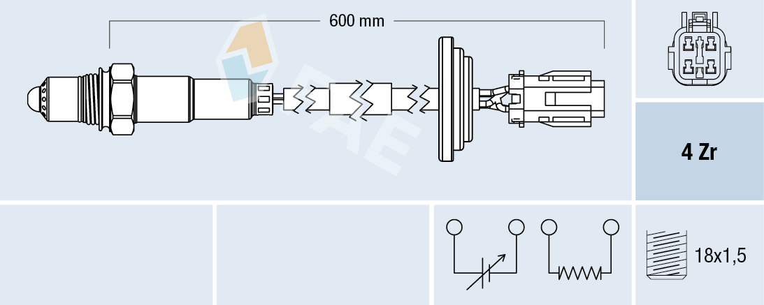 Lambda-sonde FAE 77701