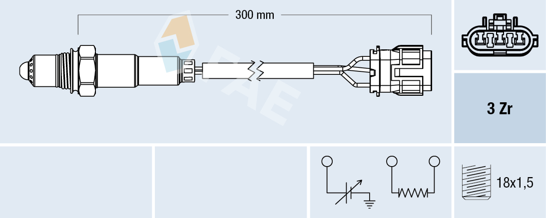 Lambda-sonde FAE 77710