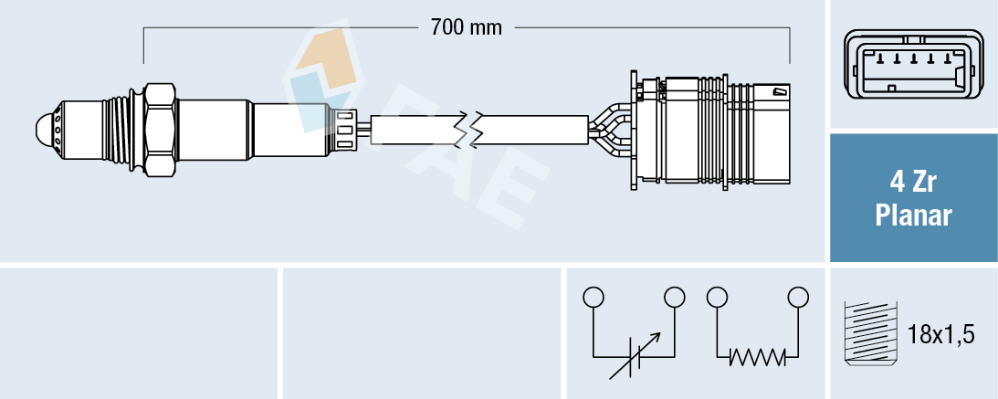 Lambda-sonde FAE 77760