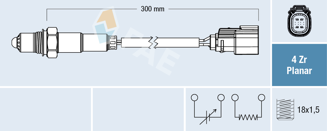 Lambda-sonde FAE 77782