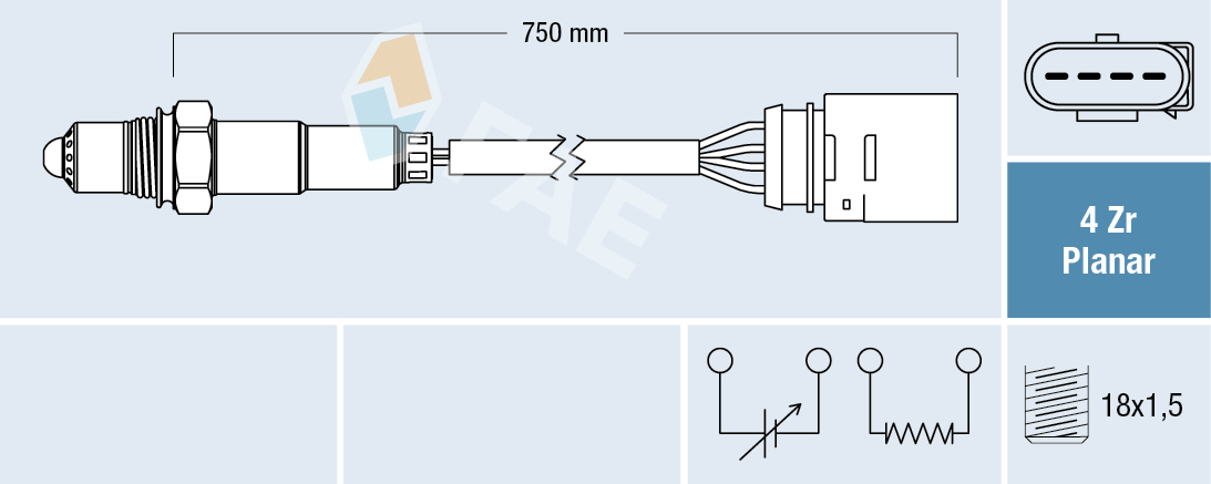 Lambda-sonde FAE 77906