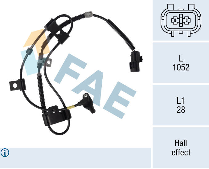 Wielsnelheidssensor FAE 78695
