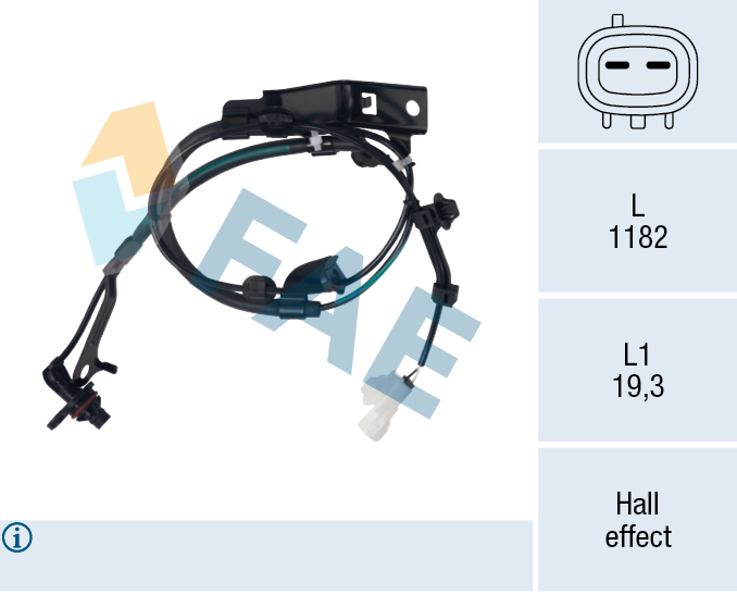 Wielsnelheidssensor FAE 78738
