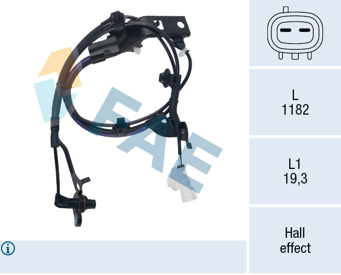Wielsnelheidssensor FAE 78739