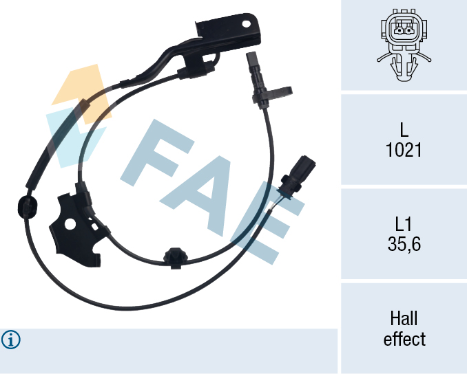 Wielsnelheidssensor FAE 78741