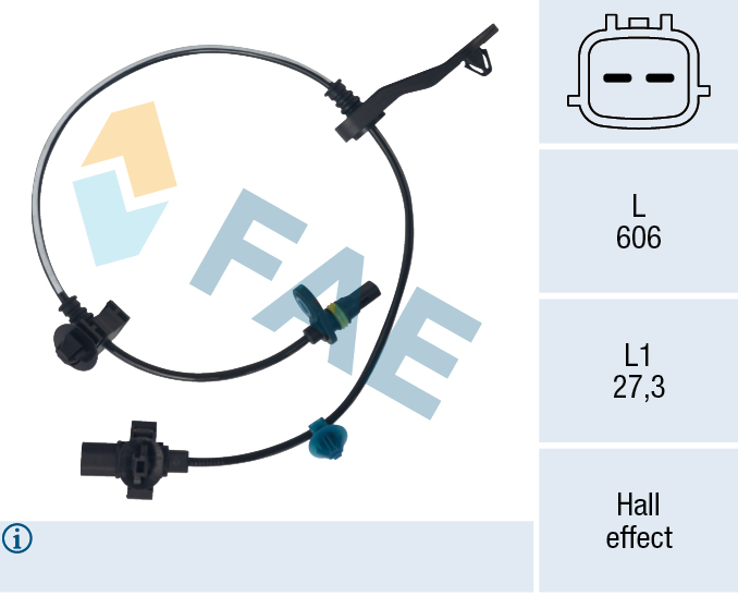 Wielsnelheidssensor FAE 78742