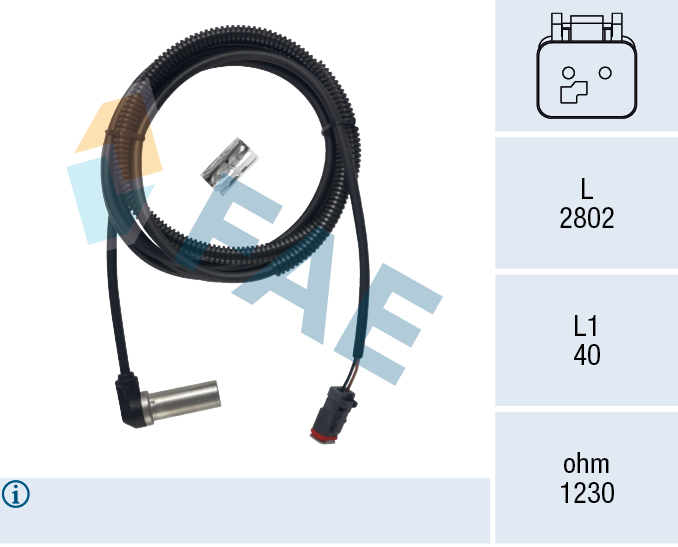 Wielsnelheidssensor FAE 78743