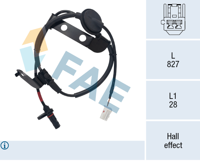 Wielsnelheidssensor FAE 78746