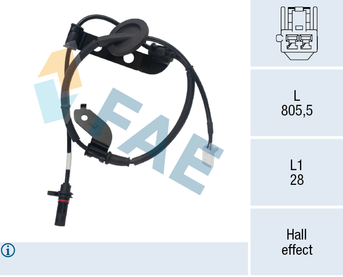 Wielsnelheidssensor FAE 78747