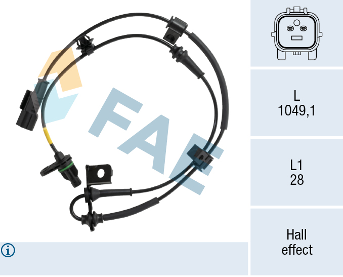 Wielsnelheidssensor FAE 78758