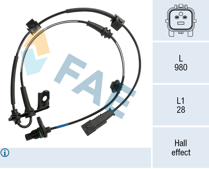 Wielsnelheidssensor FAE 78759
