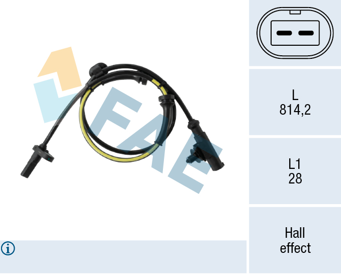 Wielsnelheidssensor FAE 78760