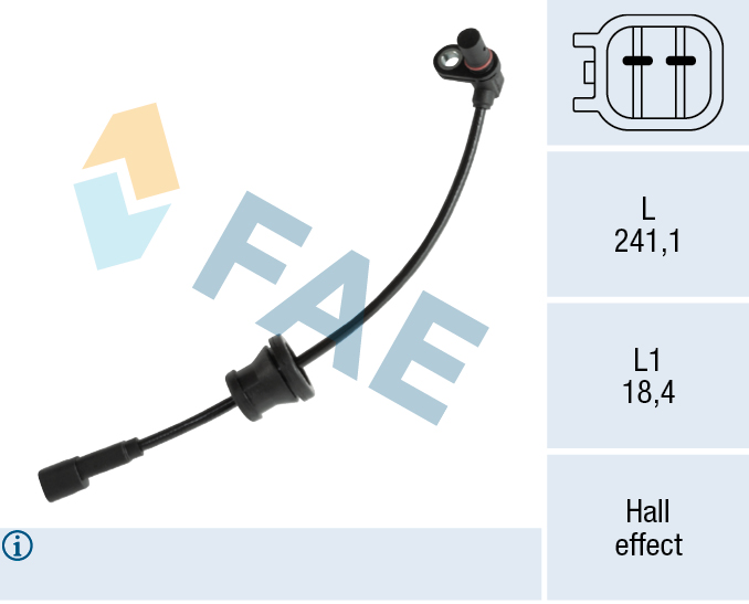 Wielsnelheidssensor FAE 78761