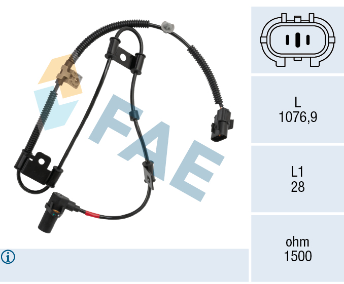 Wielsnelheidssensor FAE 78767
