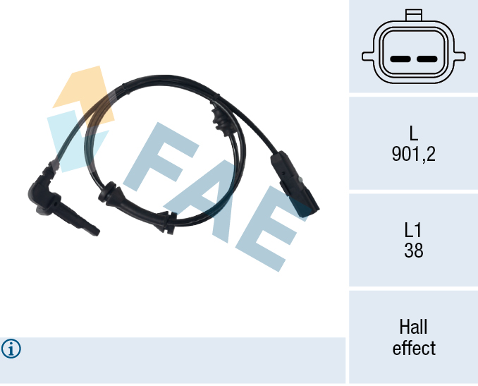 Wielsnelheidssensor FAE 78772