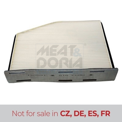 Interieurfilter Meat Doria 17295