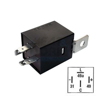 Knipperlichtautomaat, pinkdoos Meat Doria 7242011