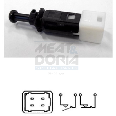 Remlichtschakelaar Meat Doria 35033