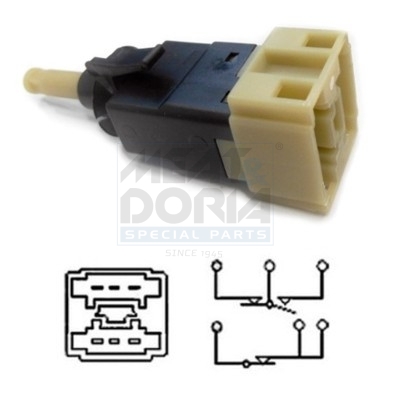 Remlichtschakelaar Meat Doria 35065