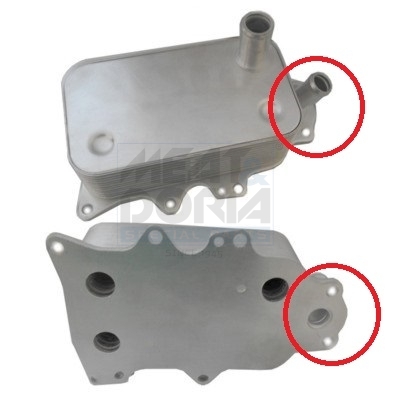 Oliekoeler motorolie Meat Doria 95205