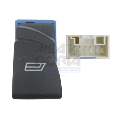 Raambedieningsschakelaar Meat Doria 26027