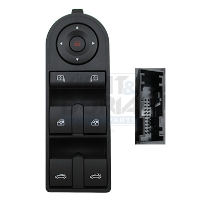 Raambedieningsschakelaar Meat Doria 26086