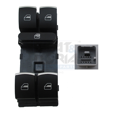 Raambedieningsschakelaar Meat Doria 26135