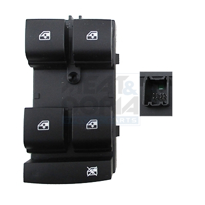 Raambedieningsschakelaar Meat Doria 26369