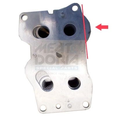 Oliekoeler motorolie Meat Doria 95282